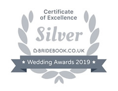 Bridebook 2019 Silver Award Winner